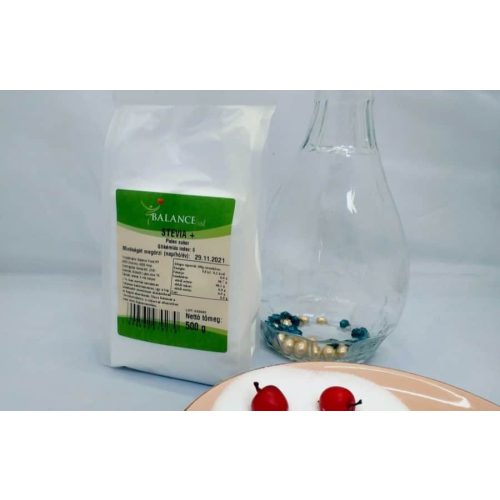 Stevia PLUS 500 g (štvornásobne silné sladidlo)