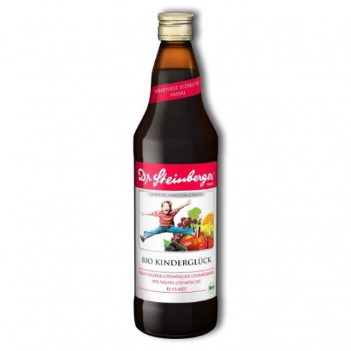 Dr. Steinberger Bio Kinderglück – zmiešané ovocné šťavy bohaté na železo (nielen) pre deti – 750 ml