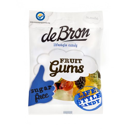 DeBron Bezcukrové a bezlepkové gumené cukríky so sladidlom 100 g