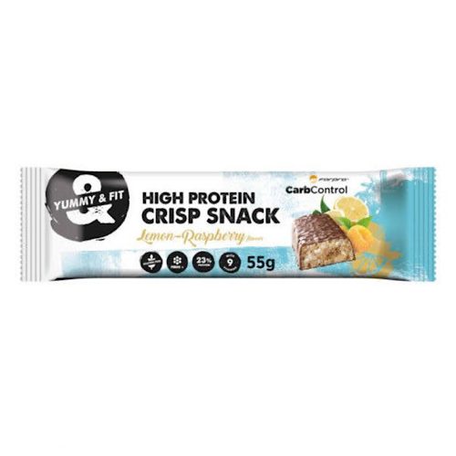 Forpro High Protein Crips Snack 55g - Citrón-Malina