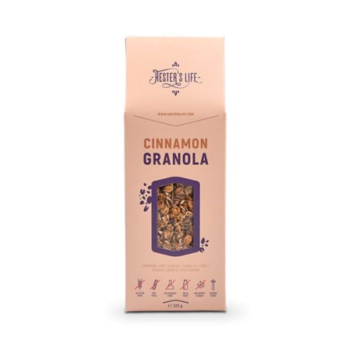 Hester's Life Cinnamon granola / granola so škoricou 320 g