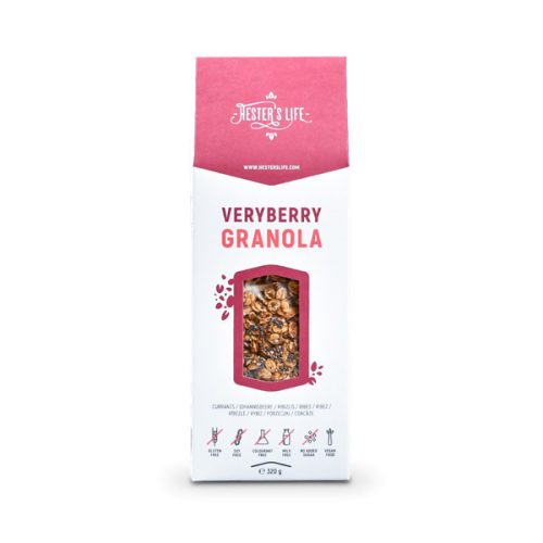 Hester's Life Veryberry granola / ribezlová granola 320 g