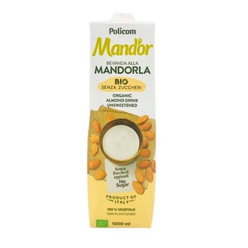  Mand'or Prémium Bio Mandľový nápoj, bez pridaného cukru, 1000 ml.
