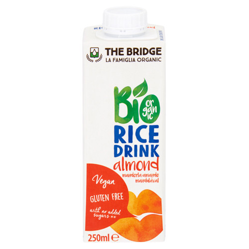 The Bridge Bio Mandle Rezový nápoj 250 ml